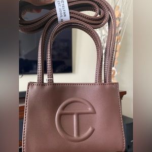 Telfar- Small Chocolate Shopping Bag